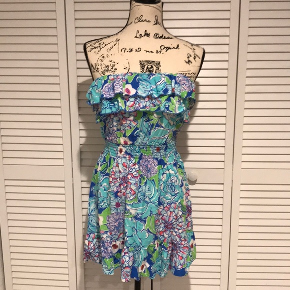 Lilly Pulitzer Dresses & Skirts - Strapless Lilly Pulitzer Dress